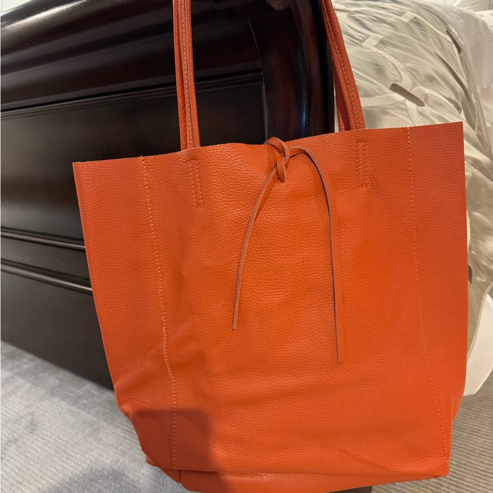 Leather bag from Florence - never used
